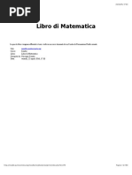 libro di matematica