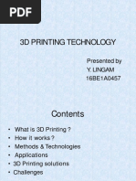 3d Printing Technology