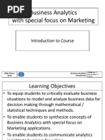 00 Introduction to Marketing Analytics Course