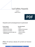 Electrical Safety Hazards: Sabahat Sherien