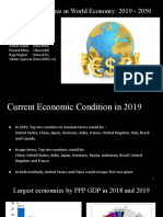Expected Changes in World Economy: 2019 - 2050: Team Members