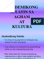 Akademikong Sulatin Sa Agham