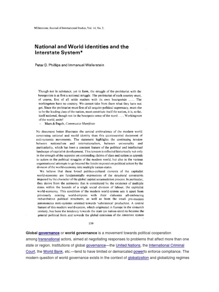 Governance: Global | PDF | Global Governance | Governance