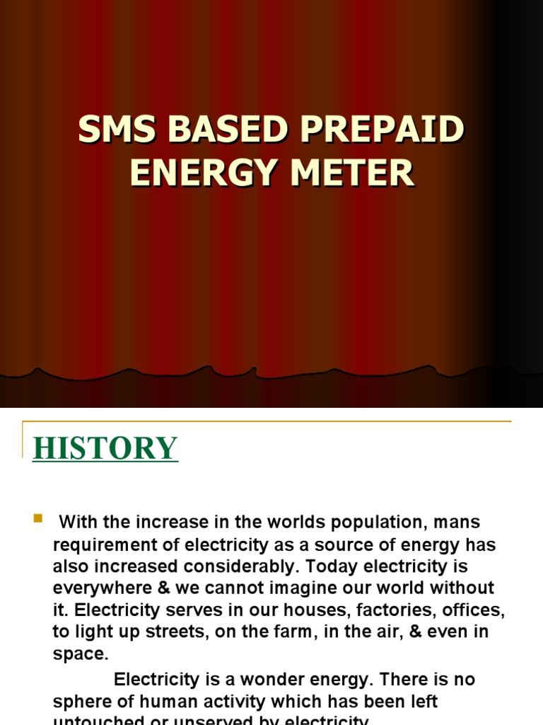 Sms Based Prepaid Energy Meter PDF Graphical User Interfaces
