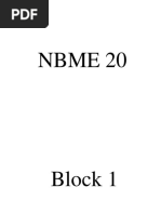 (Medbook4u.com) NBME 20 With Answers PDF