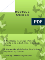 Aralin 3.5