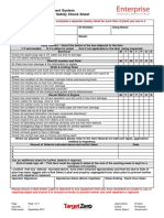 DCP002FO5 - Strimmer Daily Check Sheet