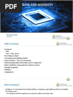 Skill - Database and Bindkeys: Sharifsab Nadaf