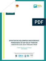 ! 1. Efektivitas Pokmaswas SAP Selat Pantar Kab Alor