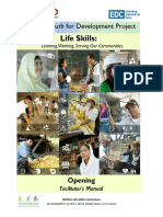 Opening: Facilitator's Manual Facilitator's Manual