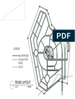 Road Layout: Legend: Major Road Collector Road Alley