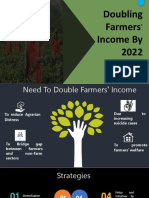 Doubling Farmers Income by 2022