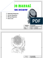 Service Manual Service Manual: Eye - 108 RGBW Eye - 108 RGBW