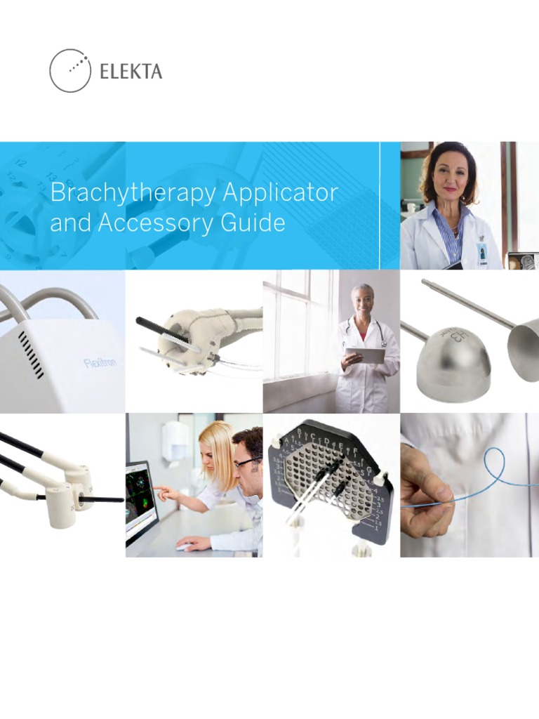 Brachytherapy Applicator Guide PDF Ct Scan Medical Imaging