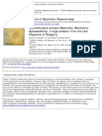 2014 Australohyaena PDF