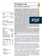 Dr Reddy Q2FY10 Result Update