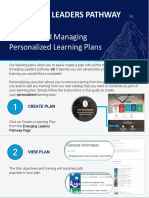 Emerging Leaders Pathway: Creating and Managing Personalized Learning Plans