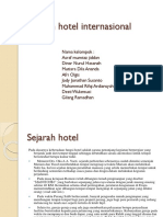 Sejarah Hotel Internasional