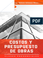 Costos y Presupuesto de Obras