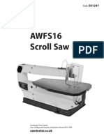 AWFS16 Scroll Saw: Axminster - Co.uk