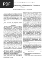 Quality Risk Management in Pharmaceutical Dispensing Center: M. Chitmetha, S. Prombanpong, and T. Somboonwiwat