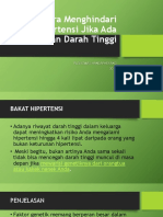 7 Cara Menghindari Hipertensi Jika Ada Keturunan Darah