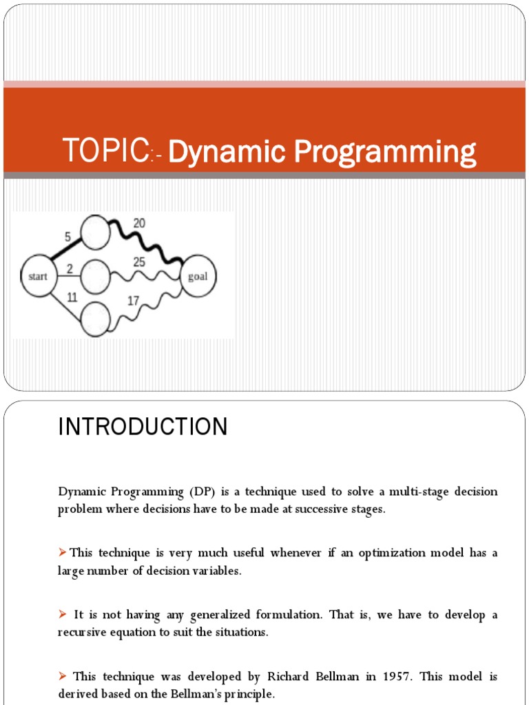 Operational Reseach 1 | PDF | Dynamic Programming | Mathematical ...