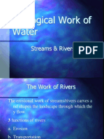 Geological Work of Water: Streams & Rivers