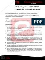 E-Yantra Robotics Competition (eYRC 2019-20) Task 1 Scoring Guidline and Submission Instructions