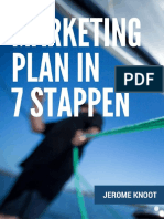 Marketingplan in 7 Stappen - Jerome Knoot