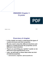 ENG2000 Chapter 3 Crystals: ENG2000: R.I. Hornsey Crystal: 1