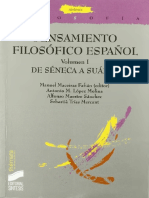 Pensamiento Filosofico Español I - de Séneca A Suárez PDF