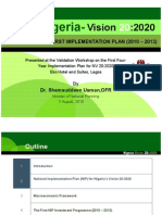 Nigeria 20-2020- PH National Implementation Plan Validation Workshop