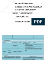 Pud Matematica Cuarto