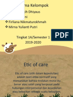 Etic of Care