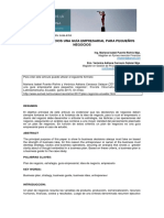 Plan de negocios guía para pequeños negocios Ecuador