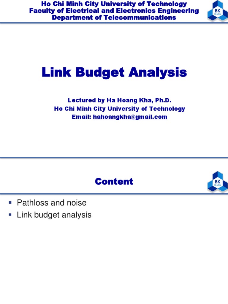 DC08 Link Budget PDF Decibel Antenna (Radio)
