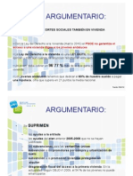 Argumentario Vivienda 18-N-2010