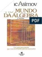 Isaac Asimov-No Mundo Da Álgebra-Francisco Alves (1989)