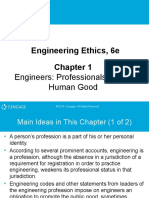 Engineering Ethics, 6e: Engineers: Professionals For The Human Good