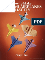 Origami Airplanes That Fly