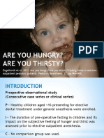 Fasting Times Presentation