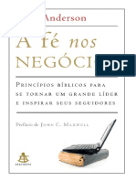 Resumo A Fe Nos Negocios Dave Anderson