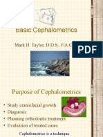 Basic Cephalometrics: Mark H. Taylor, D.D.S., F.A.C.D