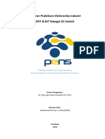 Laporan BJT & JFET Sebagai DC Switch