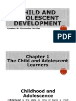 Child and Adolescent Development (93 Slides)