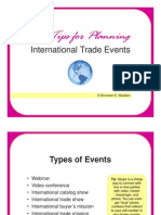 International Trade Events