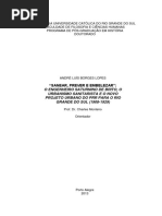 LOPES, André L. B. 2013. Sanear, Prever e Embelezar - Saturnino de Brito