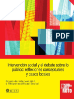 Intervención social y el debate sobre lo público, reflexiones conceptuales y casos locales. Universidad ICESI.