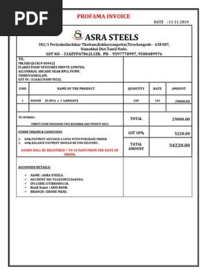 Proforma